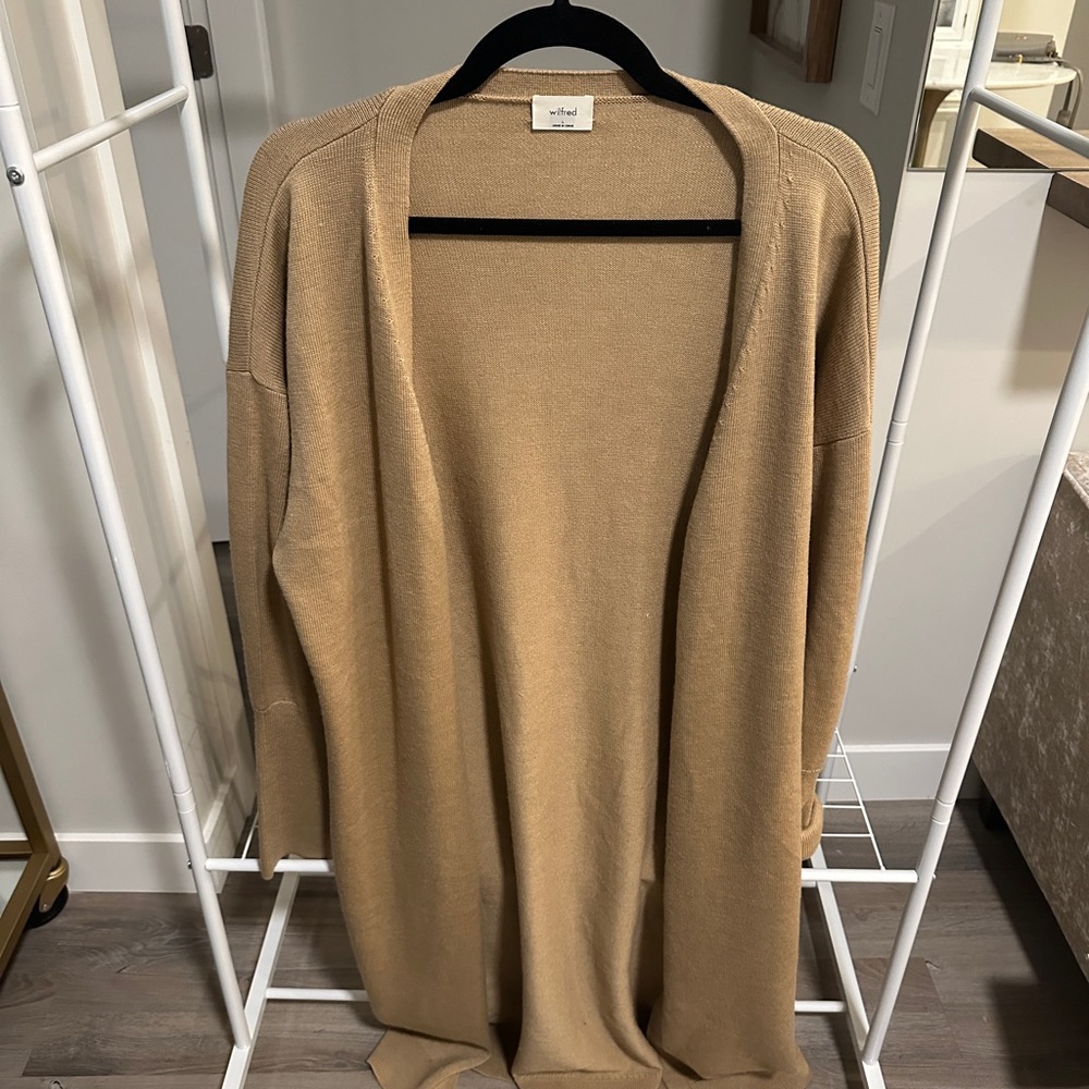 Wilfred long cardigan with buttons